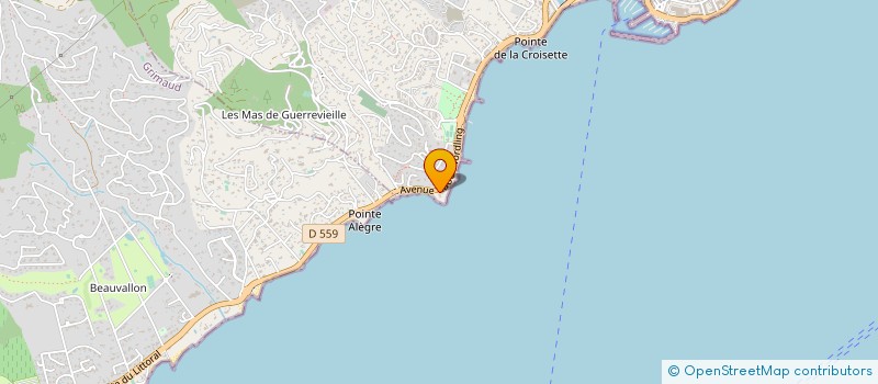 localisation de l'entreprise MONSIEUR SEBASTIEN PEIRE à SAINTE-MAXIME