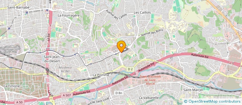 localisation de l'entreprise MONSIEUR SEBASTIEN PELLEGRIN  MARSEILLE