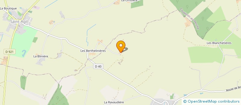 localisation de l'entreprise MONSIEUR SEBASTIEN PELLETIER  DROUE