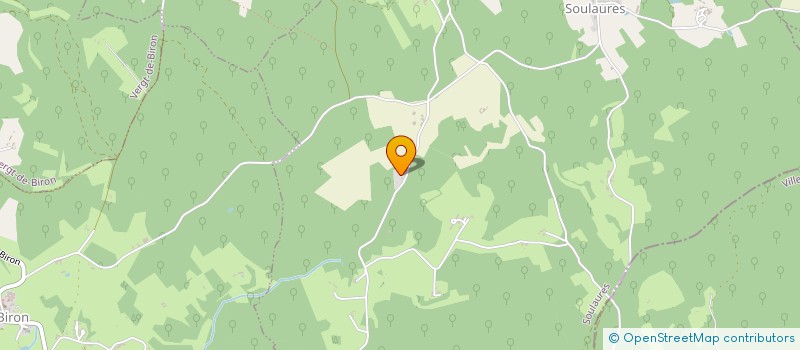 localisation de l'entreprise MONSIEUR SEBASTIEN PELLIGAND  SOULAURES