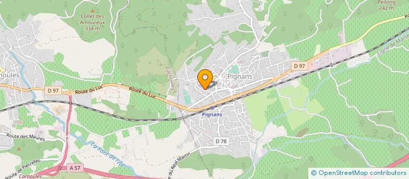 localisation de l'entreprise MONSIEUR SEBASTIEN PERARD à PIGNANS