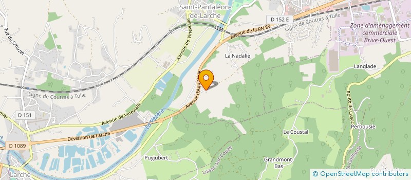 localisation de l'entreprise MONSIEUR SEBASTIEN PEREIRA AMANTE PAIXAO  SAINT-PANTALEON-DE-LARCHE