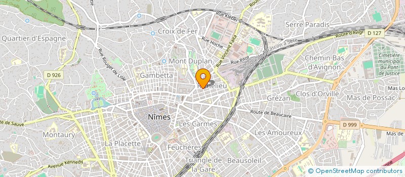 localisation de l'entreprise MONSIEUR SEBASTIEN PEREZ à NIMES