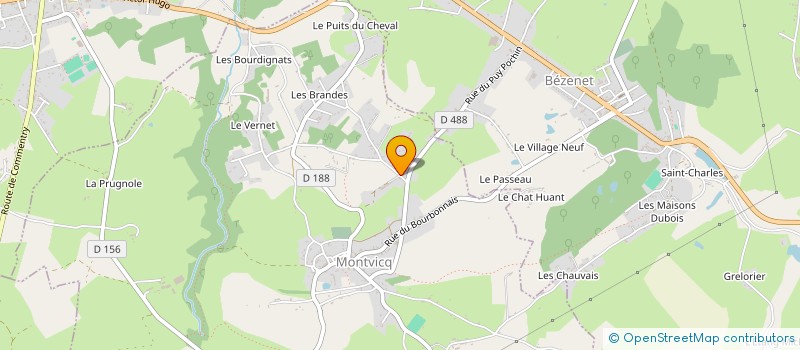localisation de l'entreprise MONSIEUR SEBASTIEN PEREZ à MONTVICQ