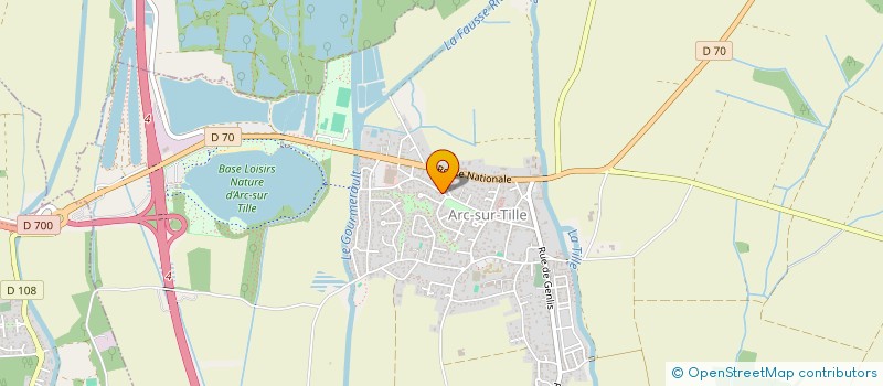 localisation de l'entreprise MONSIEUR SEBASTIEN PERISE  ARC-SUR-TILLE