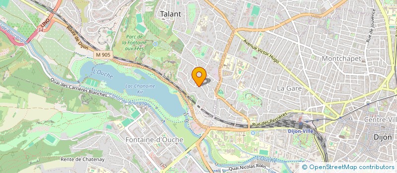 localisation de l'entreprise MONSIEUR SEBASTIEN PERNEY à TALANT