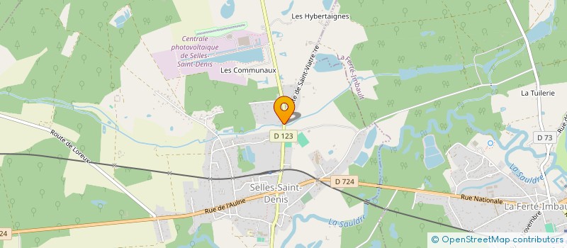 localisation de l'entreprise MONSIEUR SEBASTIEN PESLIER  THEILLAY