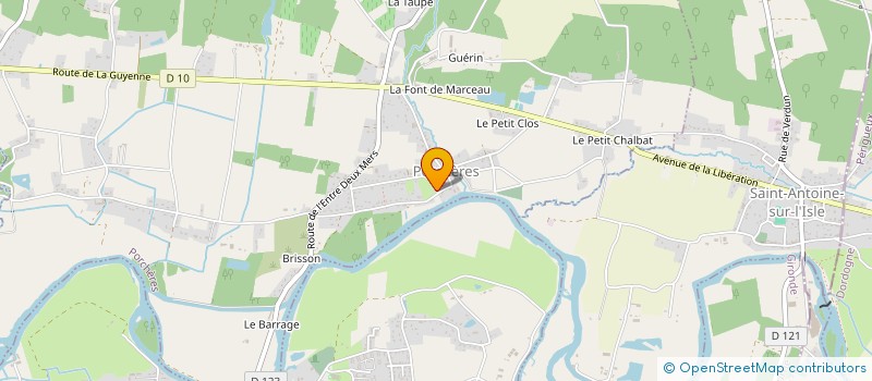 localisation de l'entreprise MONSIEUR SEBASTIEN PETIT  PORCHERES