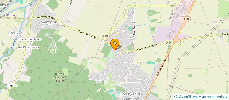 localisation de l'entreprise MONSIEUR SEBASTIEN PETIT  BOISSY-SOUS-SAINT-YON