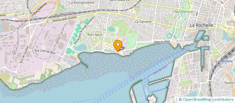 localisation de l'entreprise MONSIEUR SEBASTIEN PETIT  LA ROCHELLE