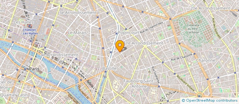 localisation de l'entreprise MONSIEUR SEBASTIEN PETIT  PARIS