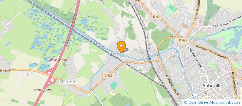 localisation de l'entreprise MONSIEUR SEBASTIEN PEUVREL à ABBEVILLE