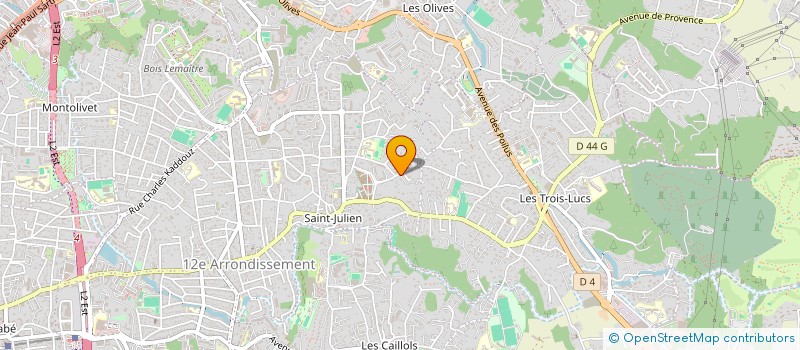 localisation de l'entreprise MONSIEUR SEBASTIEN PEYRET  LE REVEST-LES-EAUX