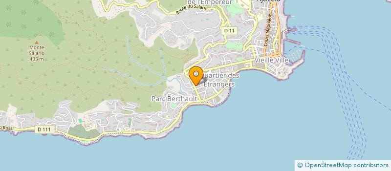 localisation de l'entreprise MONSIEUR SEBASTIEN PEYRONNY à AJACCIO