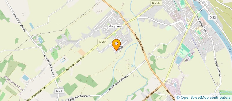 localisation de l'entreprise MONSIEUR SEBASTIEN PHANOR  VILLEMUR-SUR-TARN