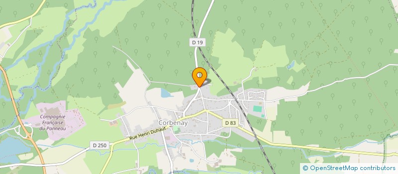 localisation de l'entreprise MONSIEUR SEBASTIEN PHEULPIN  CORBENAY