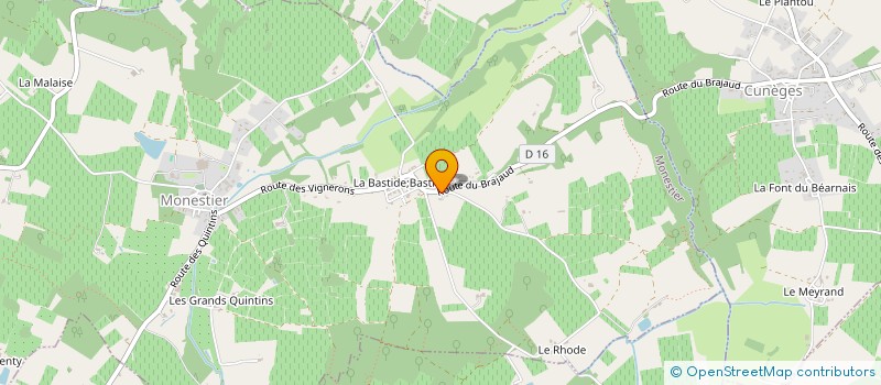 localisation de l'entreprise MONSIEUR SEBASTIEN PHILIPPE  LE TAILLAN-MEDOC