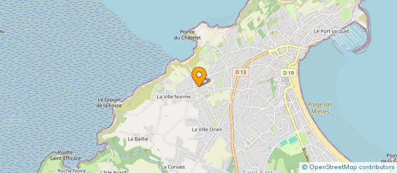 localisation de l'entreprise MONSIEUR SEBASTIEN PHILIPPE  SAINT-CAST-LE-GUILDO