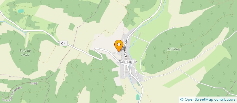 localisation de l'entreprise MONSIEUR SEBASTIEN PHILIPPOT à SALMAGNE