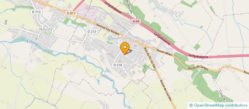 localisation de l'entreprise MONSIEUR SEBASTIEN PIAI  LIMENDOUS