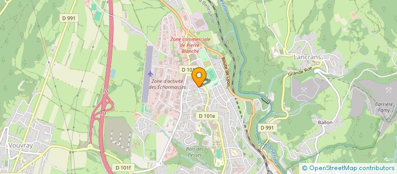 localisation de l'entreprise MONSIEUR SEBASTIEN PICARD  VALSERHONE