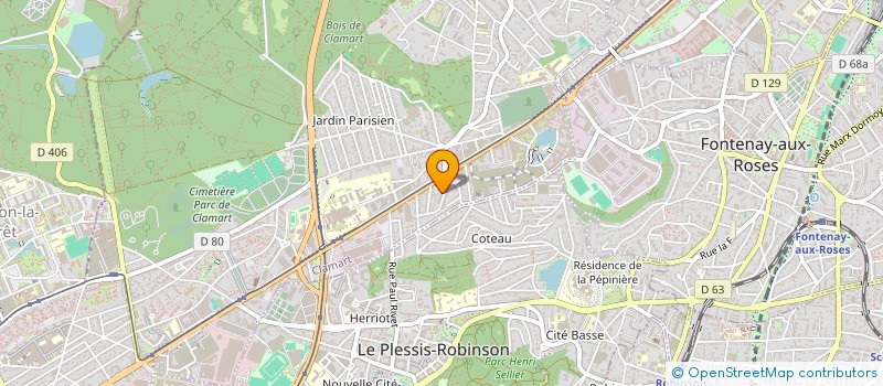 localisation de l'entreprise MONSIEUR SEBASTIEN PICARD à CLAMART