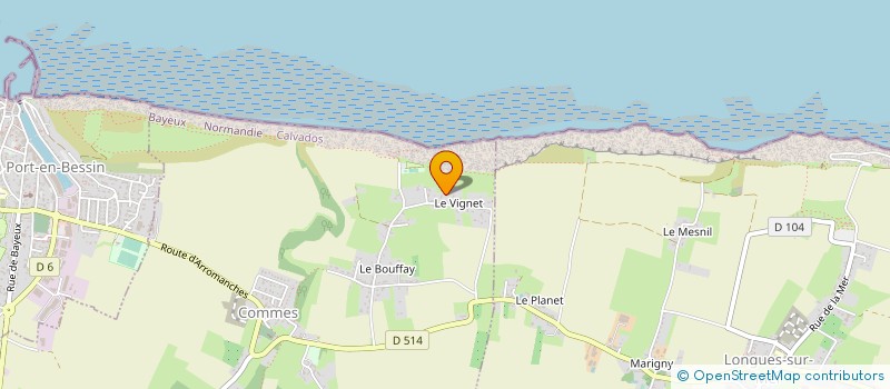 localisation de l'entreprise MONSIEUR SEBASTIEN PICAUD  COMMES