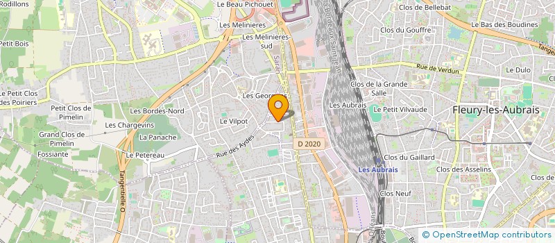 localisation de l'entreprise MONSIEUR SEBASTIEN PICOT à ORLEANS