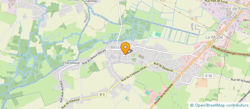 localisation de l'entreprise MONSIEUR SEBASTIEN PIERRE  BESSINES