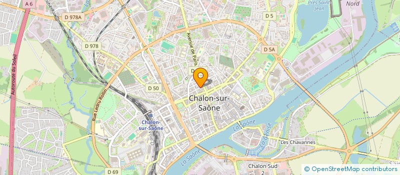 localisation de l'entreprise MONSIEUR SEBASTIEN PIERRE à CHALON-SUR-SAONE
