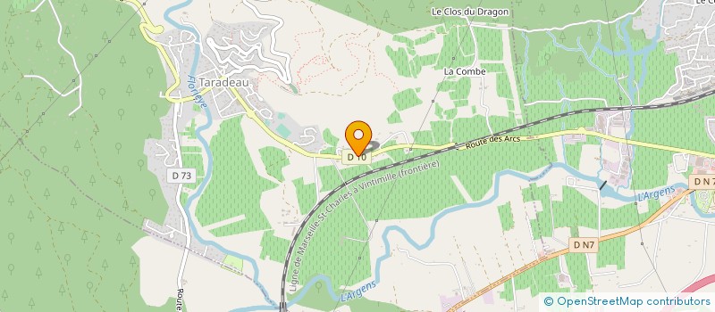 localisation de l'entreprise MONSIEUR SEBASTIEN PIERRE CAMHI  TARADEAU