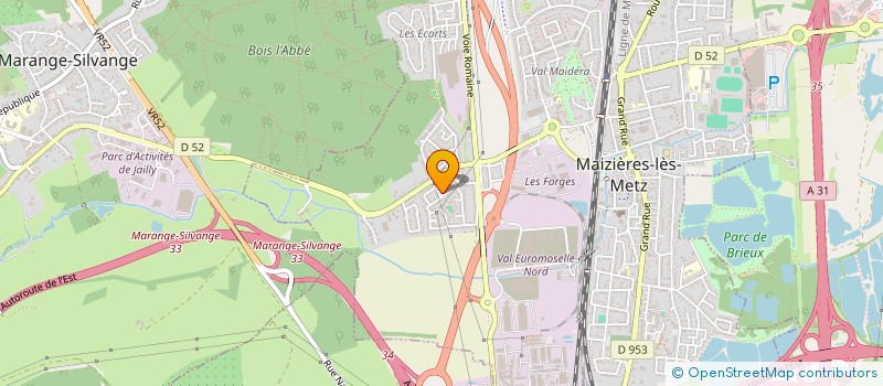 localisation de l'entreprise MONSIEUR SEBASTIEN PIERRES  MAIZIERES-LES-METZ