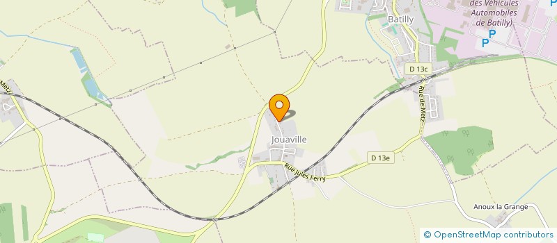 localisation de l'entreprise MONSIEUR SEBASTIEN PIERRET  JOUAVILLE