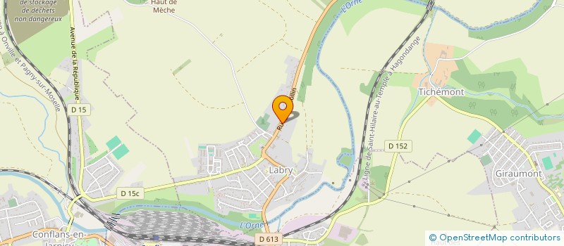 localisation de l'entreprise MONSIEUR SEBASTIEN PIERRON  LABRY