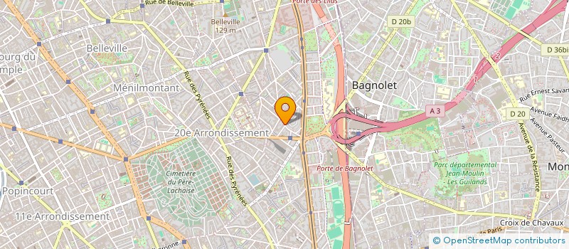 localisation de l'entreprise MONSIEUR SEBASTIEN PIERROT  PARIS