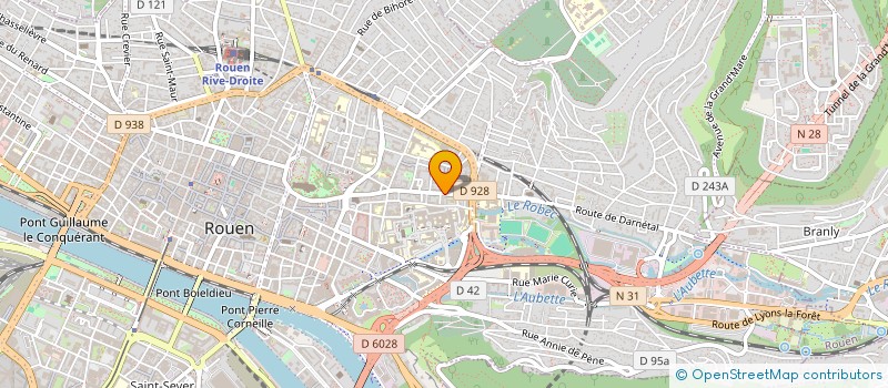 localisation de l'entreprise MONSIEUR SEBASTIEN PIGNOLET à ROUEN