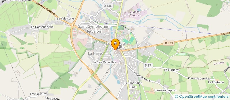 localisation de l'entreprise MONSIEUR SEBASTIEN PIGOT  LA HAYE