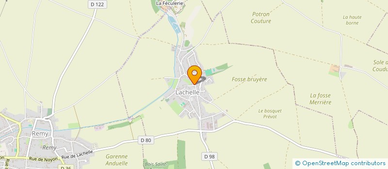 localisation de l'entreprise MONSIEUR SEBASTIEN PIHEN  LACHELLE