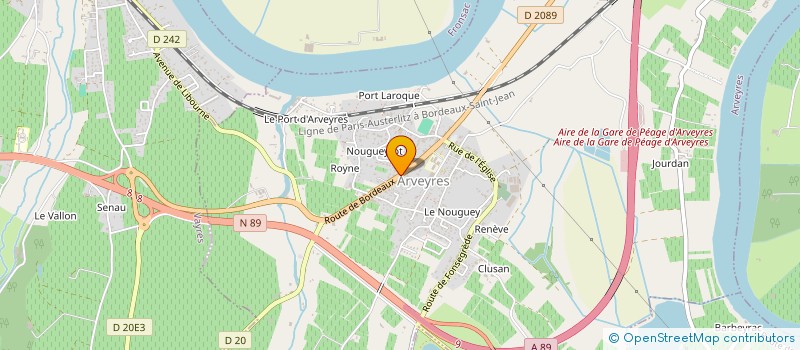 localisation de l'entreprise MONSIEUR SEBASTIEN PILAIN  ARVEYRES