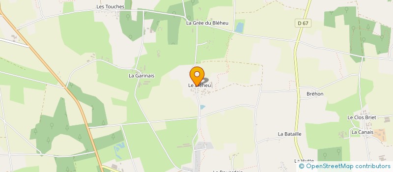 localisation de l'entreprise MONSIEUR SEBASTIEN PILLET  BAINS-SUR-OUST