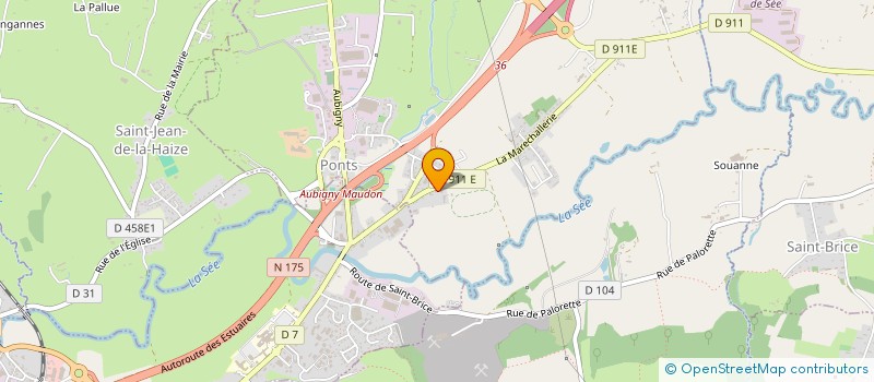 localisation de l'entreprise MONSIEUR SEBASTIEN PILLON  PONTS