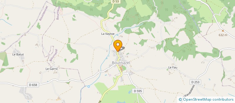 localisation de l'entreprise MONSIEUR SEBASTIEN PINQUIE  AUZITS