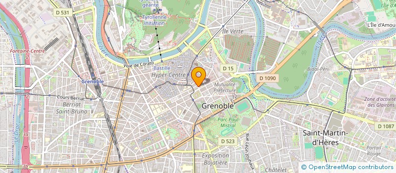 localisation de l'entreprise MONSIEUR SEBASTIEN PINTUS  GRENOBLE