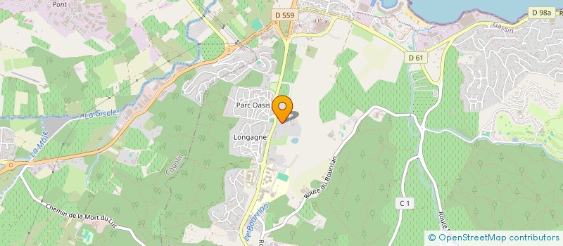 localisation de l'entreprise MONSIEUR SEBASTIEN PIO  GASSIN