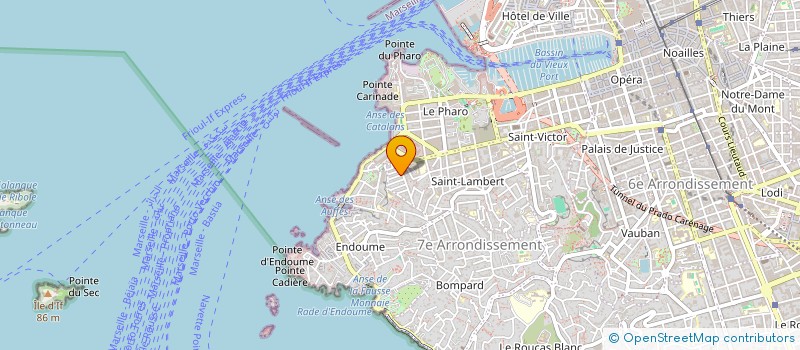 localisation de l'entreprise MONSIEUR SEBASTIEN PIRAS à MARSEILLE