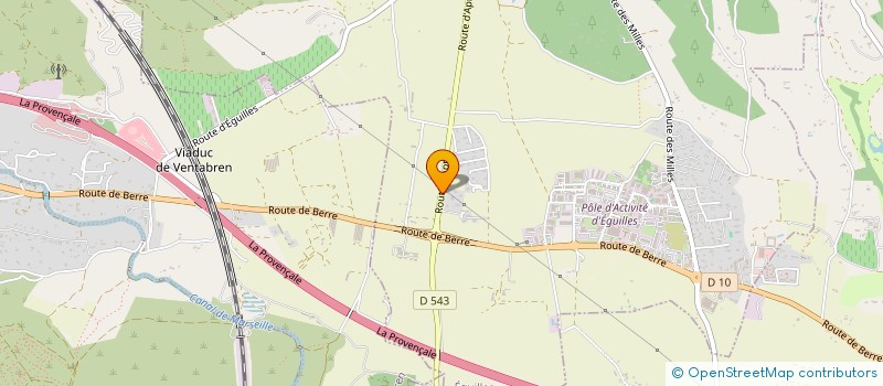 localisation de l'entreprise MONSIEUR SEBASTIEN PIRES DE SOUSA  EGUILLES