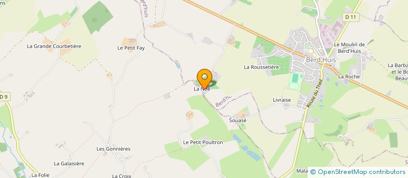 localisation de l'entreprise MONSIEUR SEBASTIEN PITEL à SAINT PIERRE-LA-BRUYERE