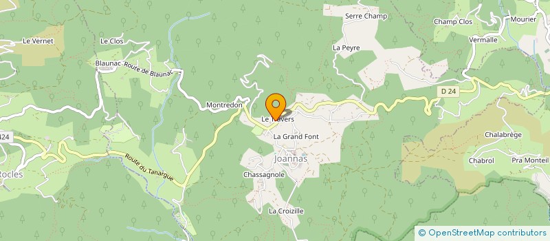 localisation de l'entreprise MONSIEUR SEBASTIEN PLACIDE  VALGORGE