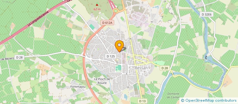 localisation de l'entreprise MONSIEUR SEBASTIEN PLAGNIOL à BESSAN