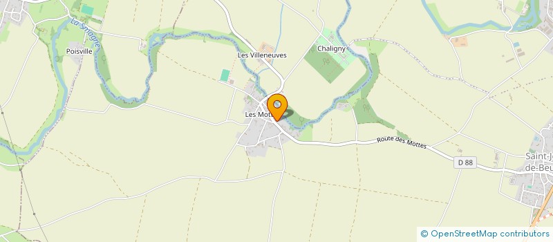 localisation de l'entreprise MONSIEUR SEBASTIEN PLANCHET  SAINT-JEAN-DE-BEUGNE